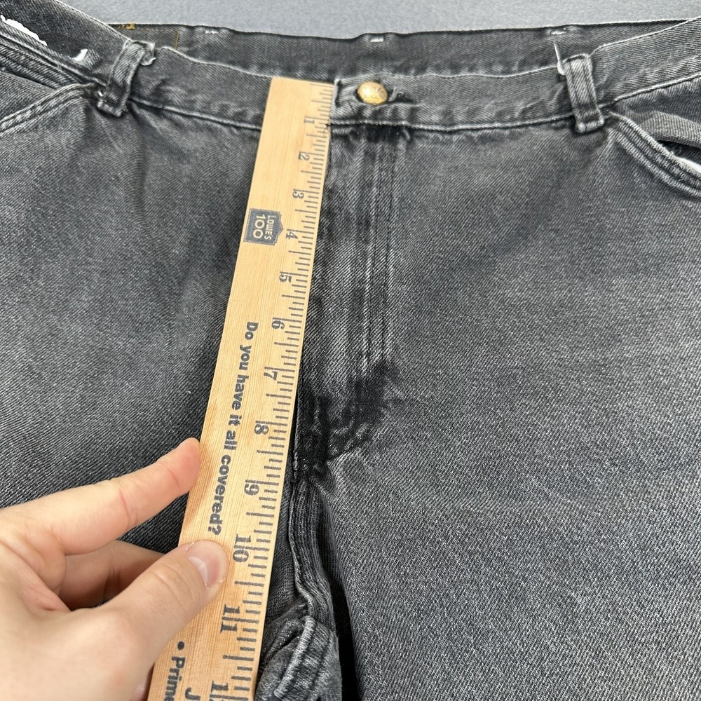 Vintage Y2K Red Kap Jeans Mens Gray Denim Straight Leg Relaxed Fit 5-Pockets - Picture 7 of 9
